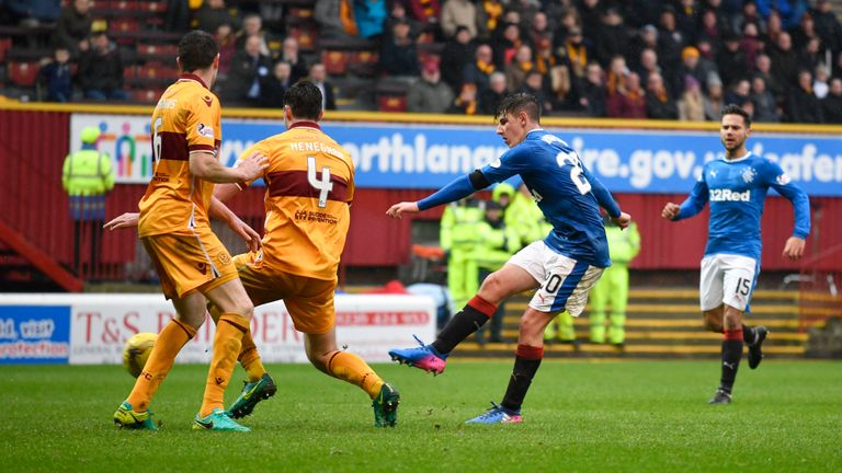 Emerson Hyndman secures Rangers' win with their second goal