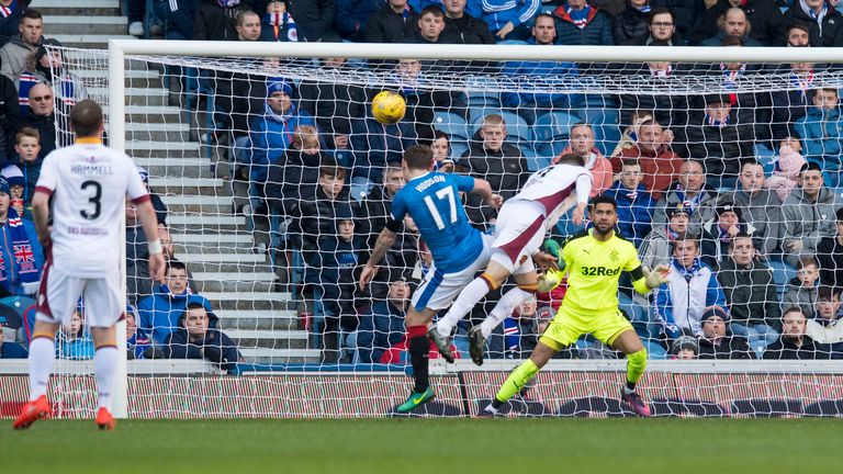 Louis Moult opens the scoring at Ibrox