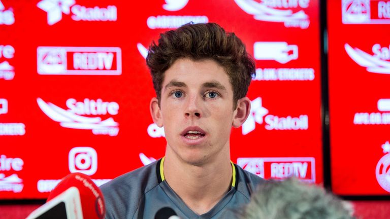 Ryan Christie has apologised for derogatory comments he made online about his new club Aberdeen while he was an Inverness player