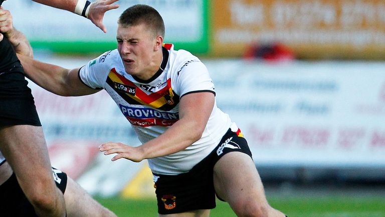 Alex Mellor in action for Bradford Bulls