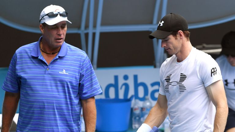 Murray is plotting his first Australian title with the help of coach Ivan Lendl