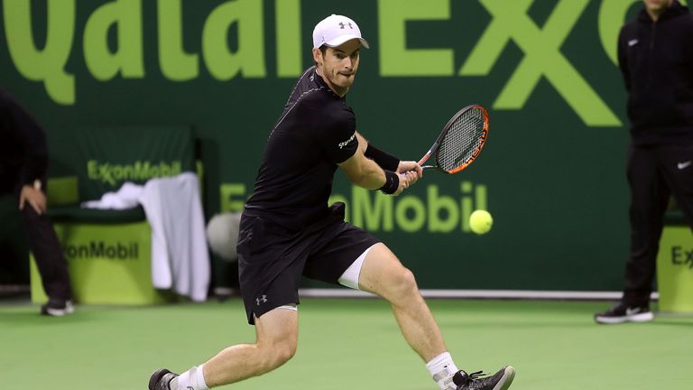 Andy Murray is through to the Qatar Open final where he will meet Novak Djokovic