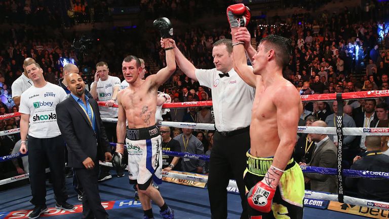 Derry Mathews, Anthony Crolla, draw in 2013
