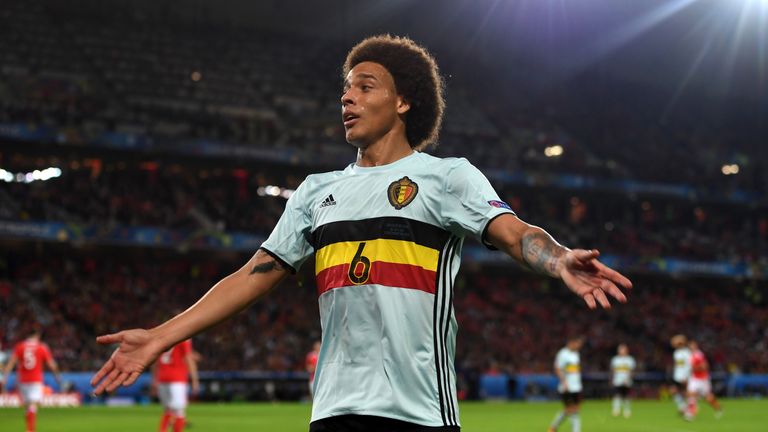 Axel Witsel has agreed a deal to join Tianjin Quanjian