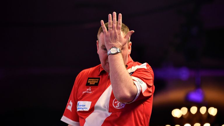 Glen Durrant wasn't pleased with his quarter-final performance