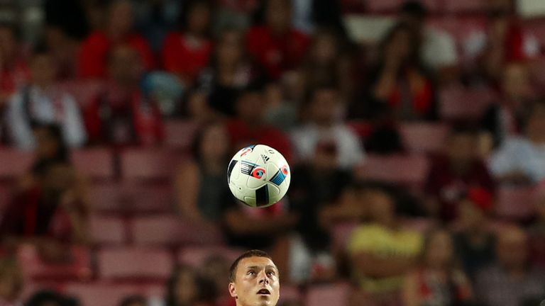 Benfica defender Victor Lindelof 