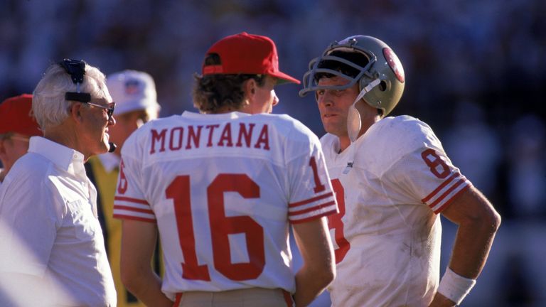 Bill Walsh and Joe Montana combined for three Super Bowl wins