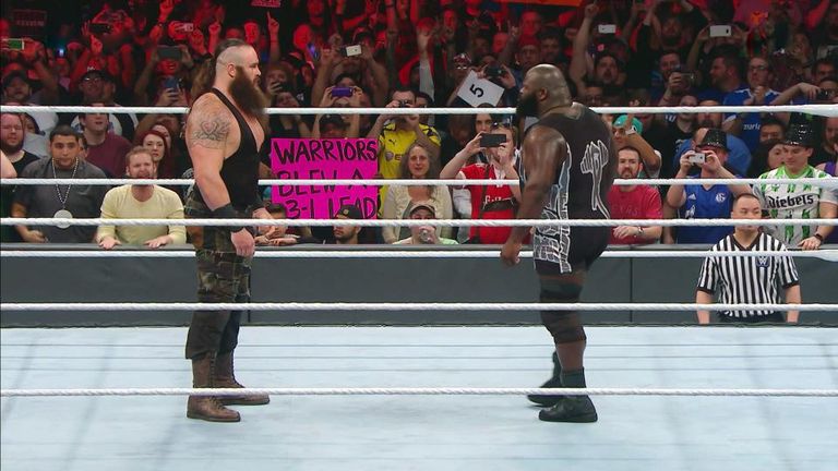 WWE Royal Rumble - Braun Strowman and Mark Henry
