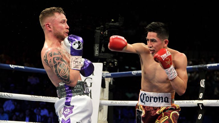 Carl Frampton and Leo Santa Cruz