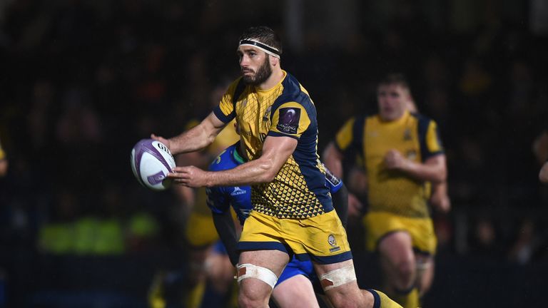 Carl Kirwan has impressed since signing for Worcester Warriors