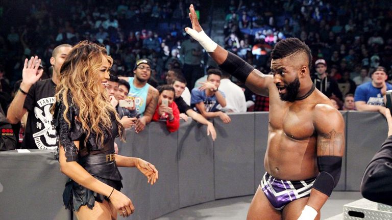 WWE 205 Live - Cedric Alexander and Alicia Fox
