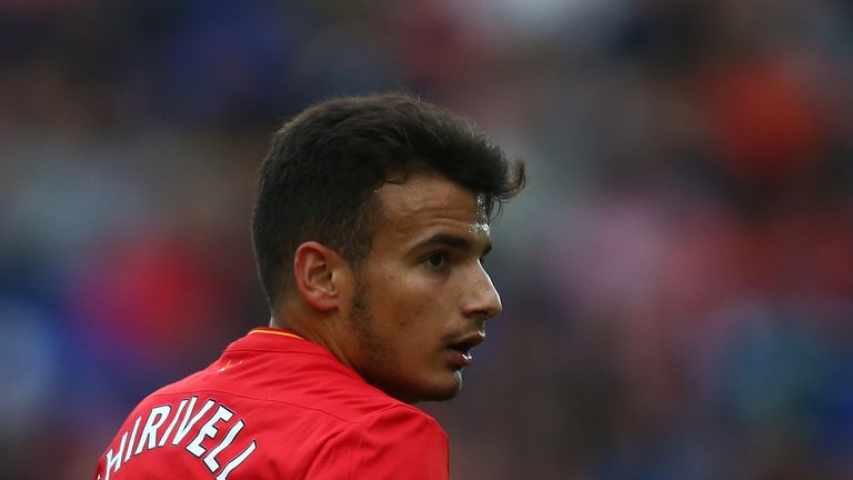 Pedro Chirivella joined Liverpool in 2013 from Valencia.