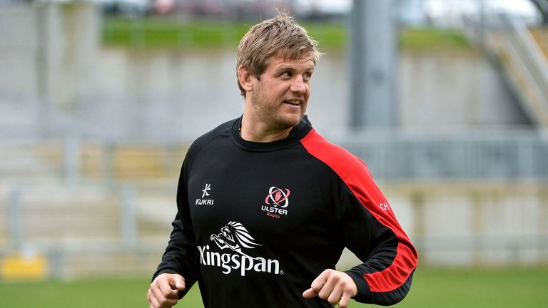 Ulster Rugby Squad Training, Kingspan Stadium, Belfast 14/4/2016.Chris Henry.Mandatory Credit ..INPHO/Presseye/Stephen Hamilton