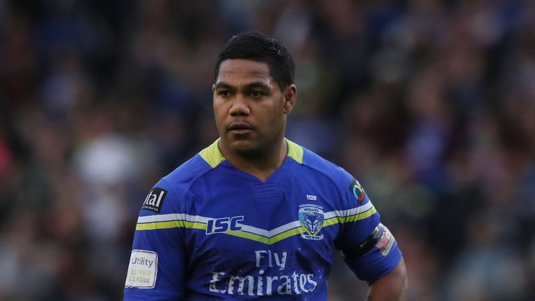 17/06/2016 - Rugby League - First Utility Super League - Warrington Wolves v Catalan Dragons - Halliwell Jones Stadium - Wolves' Chris Sandow