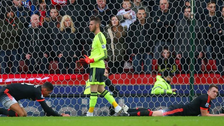 David De Gea Manchester United Stoke City