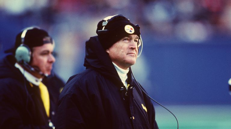 Chuck Noll rebuilt the Steelers and transformed them from a 1-13 team into Super Bowl champions