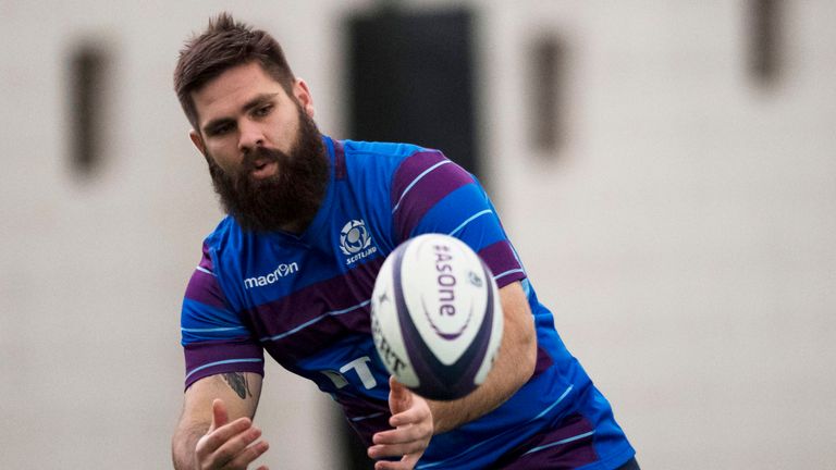 Cornell Du Preez is now eligible for Scotland after a three-year residency period