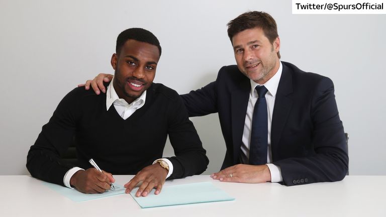 Tottenham's Danny Rose signs a new contract on September 6, 2016