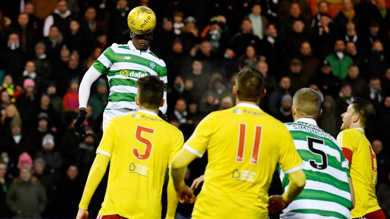 Dedryck Boyata produced a fine performance on his return to the Celtic team