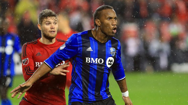 Didier Drogba left Montreal Impact in November