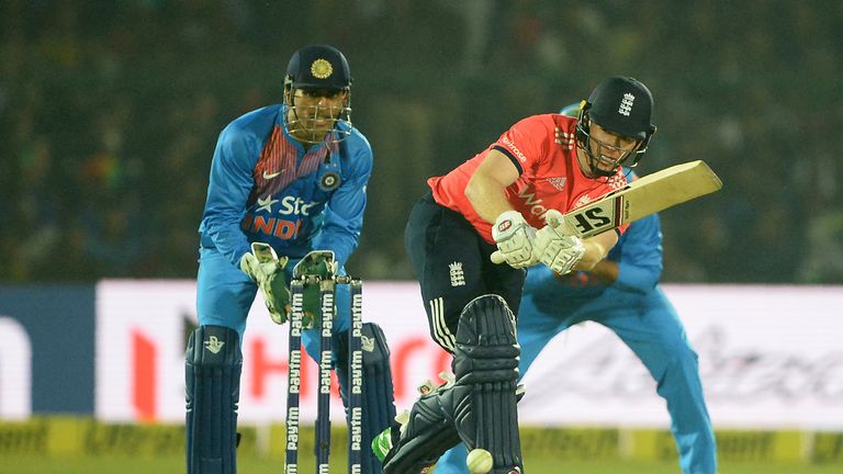 Eoin Morgan led the way with his 51 in England's win in Kanpur (Credit: AFP)