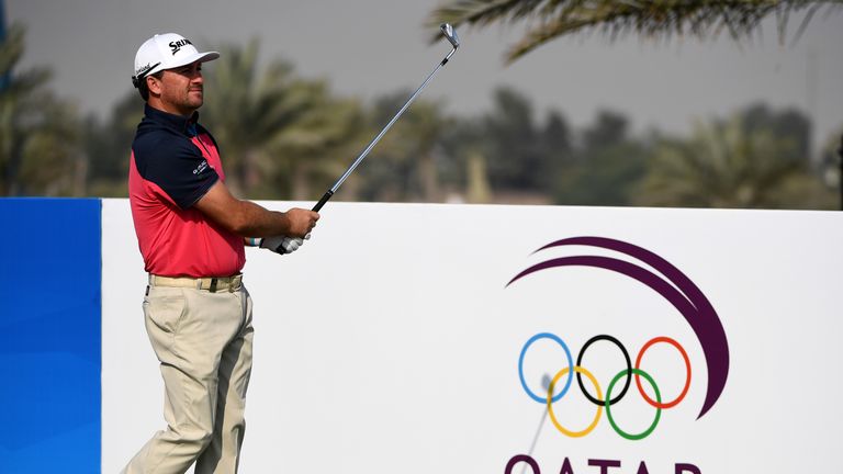 DOHA, QATAR - JANUARY 26:  Graeme McDowell of Northern Ireland on the 17th tee during the first round of the Commercial Bank Qatar Masters at Doha Golf Clu
