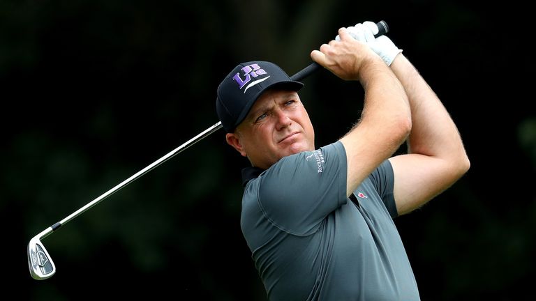 Graeme Storm during day three of the BMW South African Open