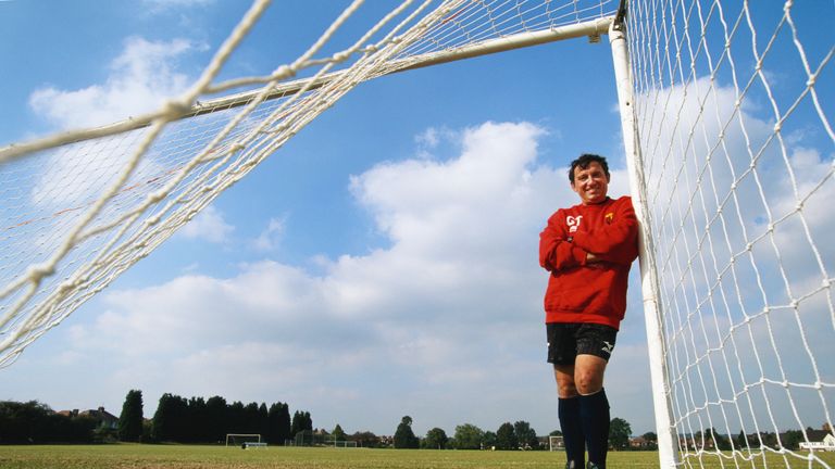 Watford manager Graham Taylor pictured during his second stint as manager on May 26, 1997