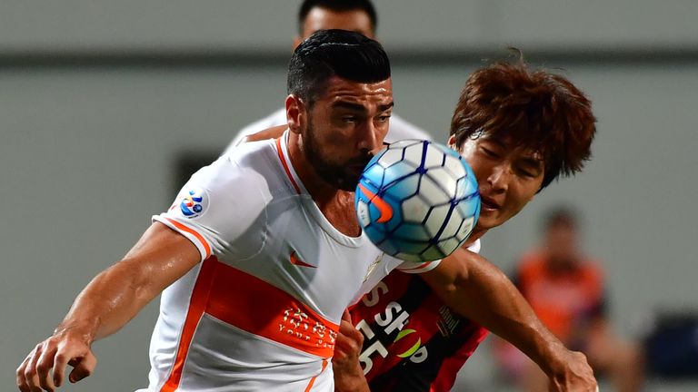 Graziano Pelle left the Premier League to join China's Shandong Luneng FC