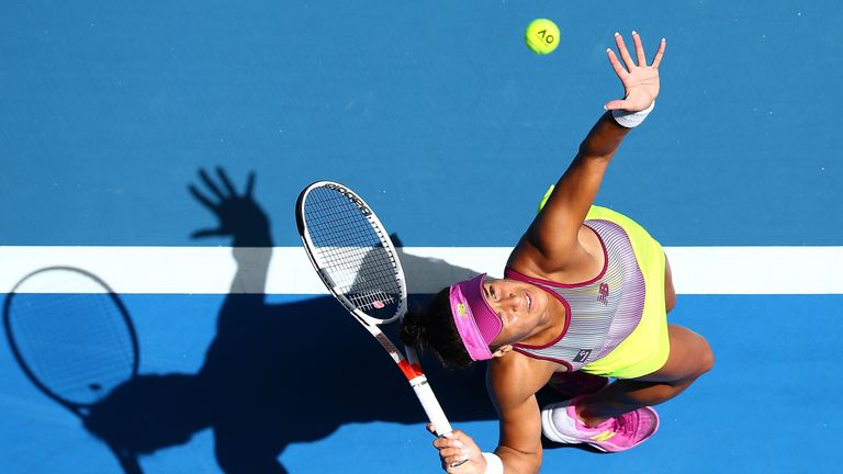 Heather Watson won her first match of the week