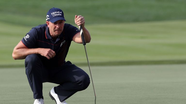 Henrik Stenson's putter was working well on the opening day