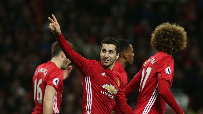 Henrikh Mkhitaryan hailed Manchester United’s strength in depth 