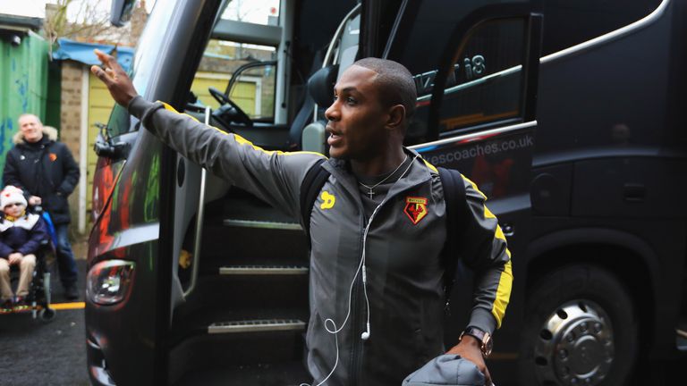 Watford have received more than one offer for Odion Ighalo