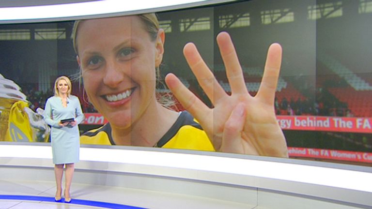 Kelly Smith's career was part of this week's Sportswomen conversation