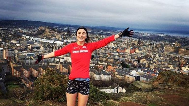 1500m runner Jessica Judd enjoyed a recent birthday race in Scotland