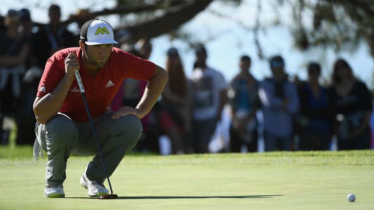 Rahm eagled the 13th and the 18th as he stormed to his maiden title