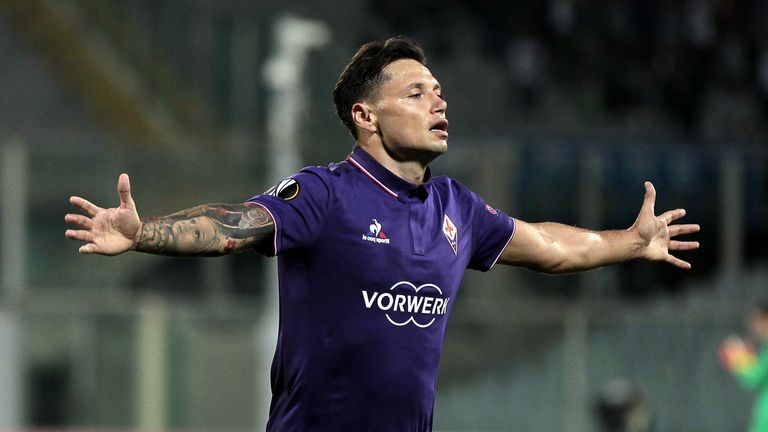Fiorentina striker Mauro Zarate is due to join Watford on loan