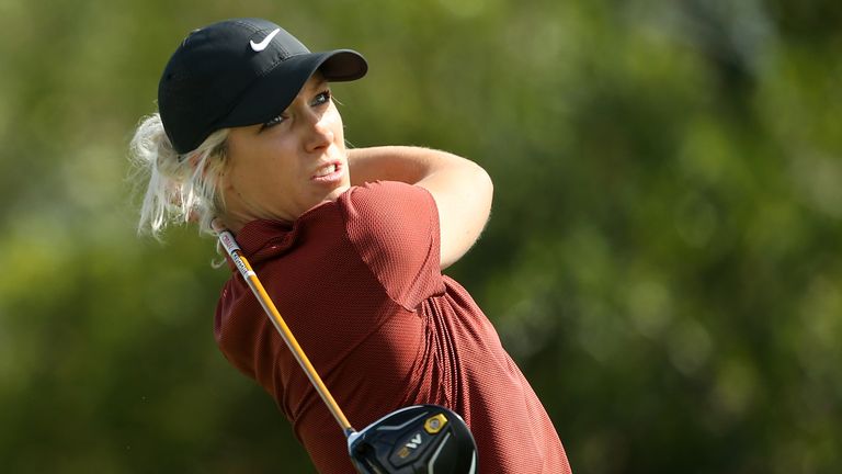 Mel Reid finished just outside the top 10 in her first start since gaining her LPGA Tour card