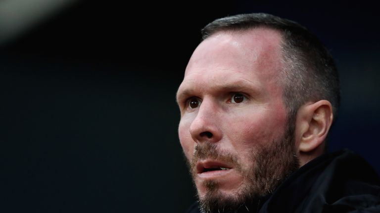 ROTHERHAM, ENGLAND - JANUARY 07:  Michael Appleton, manager of Oxford United looks on during The Emirates FA Cup Third Round match between Rotherham United