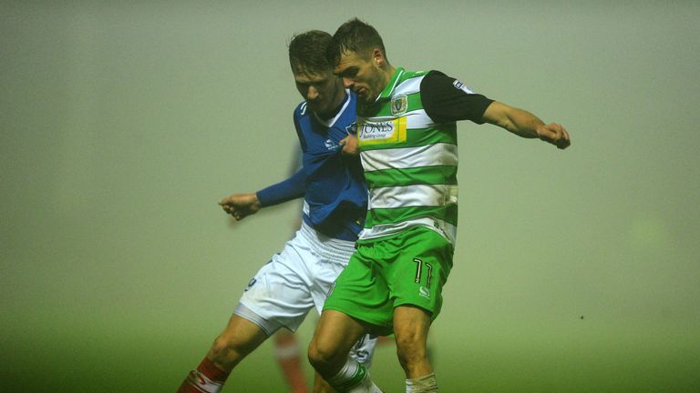 Michael Smith (l): Has joined Northampton on loan