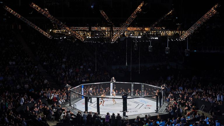 The use of mixed martial arts cages has been outlawed in France 