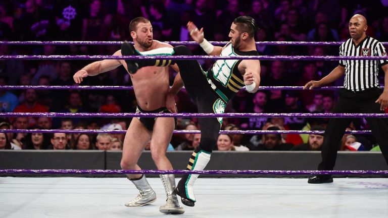 WWE Raw - Mustafa Ali v Drew Gulak