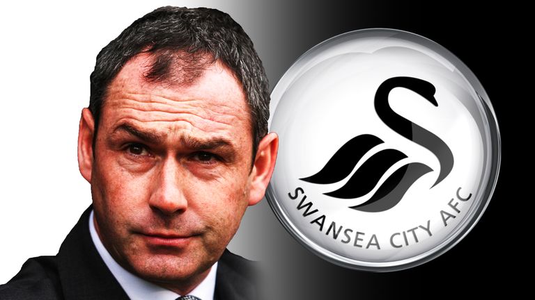 Swansea City head coach Paul Clement