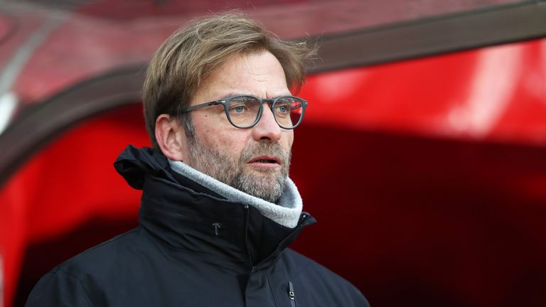 Liverpool during the Premier League match between Sunderland and Liverpool at Stadium of Light