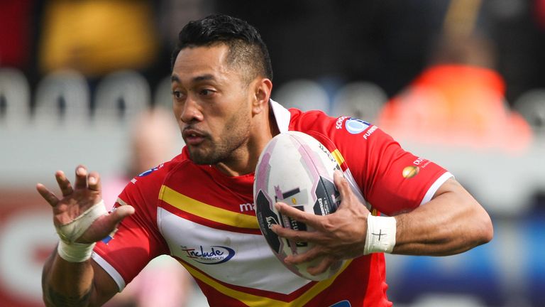  Quentin Laulu-Togaga'e in action for Sheffield Eagles