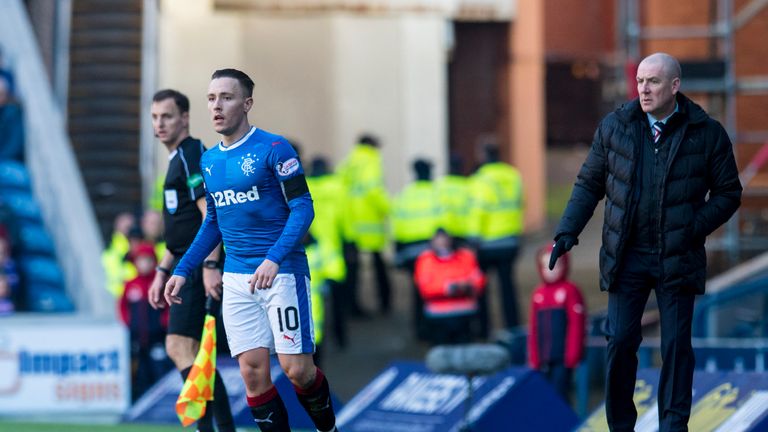 Mark Warburton wants Barrie McKay to stay at Rangers 