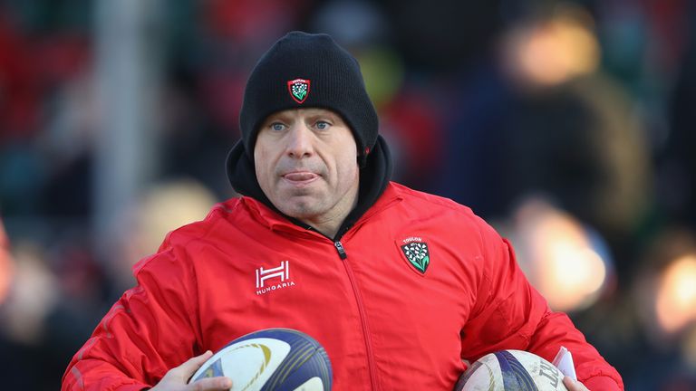 Richard Cockerill, RC Toulon coach looks on ahead of the European Rugby Champions Cup between Saracens and RC Toulon at Allianz Park 21/01/2017