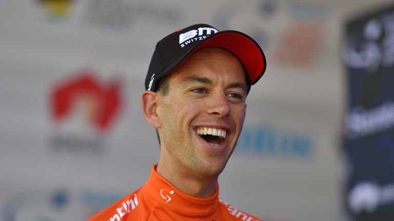Australia's Richie Porte of BMC Racing smiles after stage three of the Tour Down Under cycling race from Glenelg to Victor Harbour near Adelaide on January