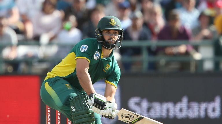 Rilee Rossouw of the Proteas during the Momentum ODI Series 5th ODI match between South Africa and Australia