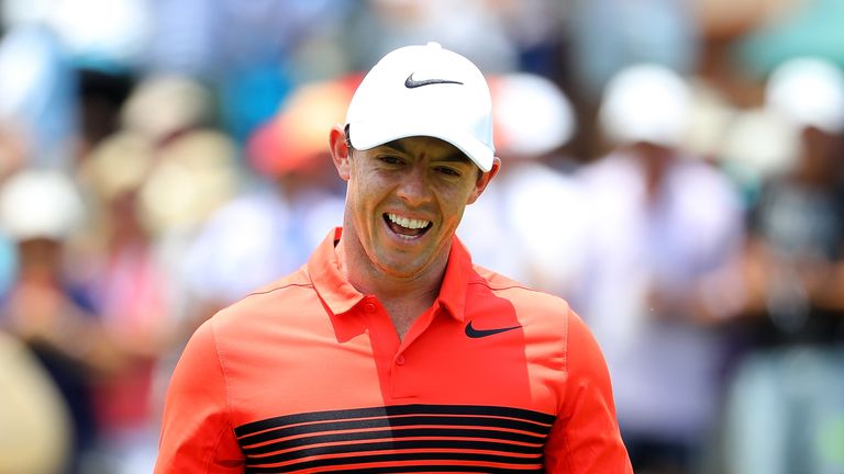 Rory McIlroy during day one of The BMW South African Open Championship at Glendower 